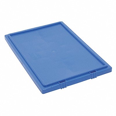 QUANTUM STORAGE SYSTEMS LID201BL E1889 Lid Blue Polyethylene 17 7/8 in