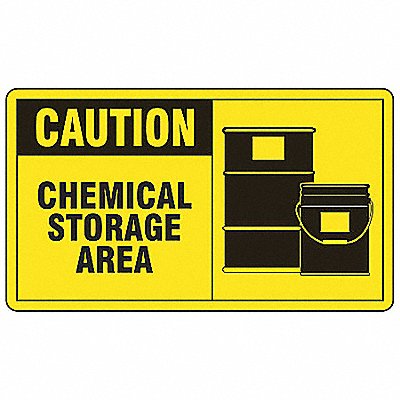 ACCUFORM LCHL610VSP Safety Label 3 1/2 inx5 in Vinyl PK5