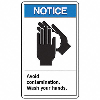 ACCUFORM LRST800VSP Safety Label 5 in x 3 1/2 in Vinyl PK5