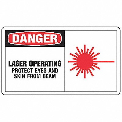ACCUFORM LRAD002VSP Safety Label 3 1/2 inx5 in Vinyl PK5