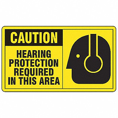 ACCUFORM LPPE625VSP Safety Label 3 1/2 inx5 in Vinyl PK5