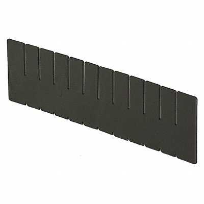 LEWISBINS DV1750XL Divider Black Polyethylene 4 7/16 in