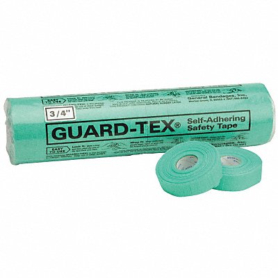 GUARD-TEX 4130834 E1700 First Aid Tape 30yd 3/4 W Green PK16