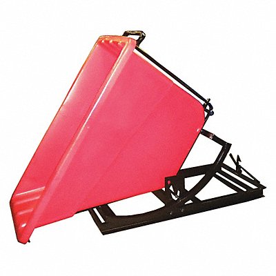GRAINGER SD58RED F1969 Self Dumping Hopper Red 750 lb