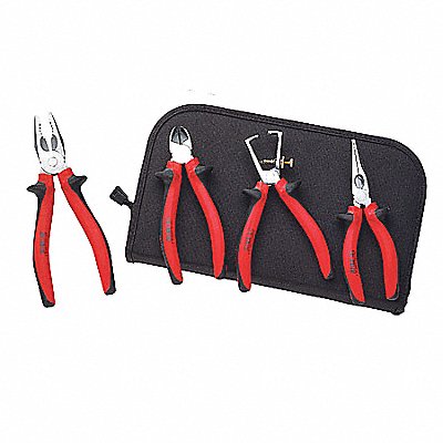 WIHA 32601 Plier Set Dipped 4 Pcs