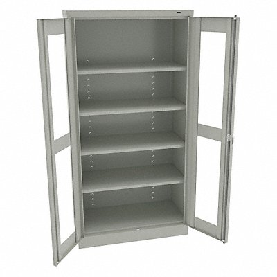 TENNSCO CVD1470LIGHTGREY Storage Cabinet 5 Shelves 72x36