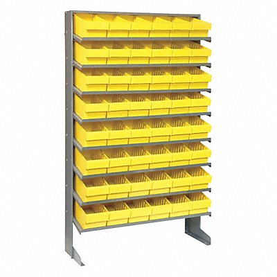 QUANTUM STORAGE SYSTEMS QPRS601YL J0327 Pick Rack 12inx60inx36in Yellow