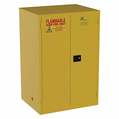 JAMCO BS90YP Cabinet 2-Dr 90 gal Flammable 34x65x43