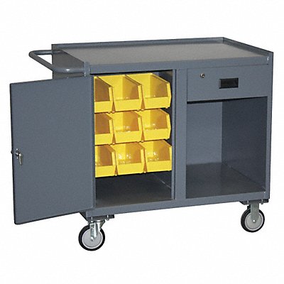 JAMCO JG236P500GP Mobile Cabinet Bench Steel 42 W 27 D