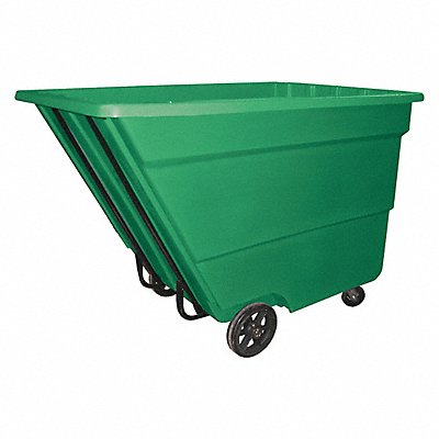 GRAINGER 22CUSGREEN Tilt Truck Medium-Duty 2-1/4 cu yd Green