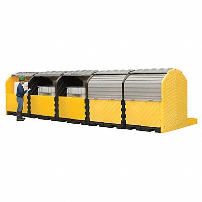 ULTRATECH 1168 Spill Pallet System 5 Ibc Outdoor