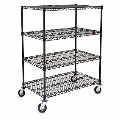 GRAINGER CC2472BLSRP Wire Shelving 24x68x72in Shelf Capacity 200lb
