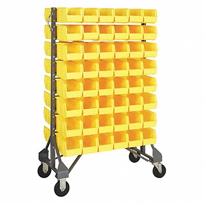 QUANTUM STORAGE SYSTEMS MQRU16D23096YL F1601 MoBinRailRk (96)3inx4 1/8inx7 3/8in