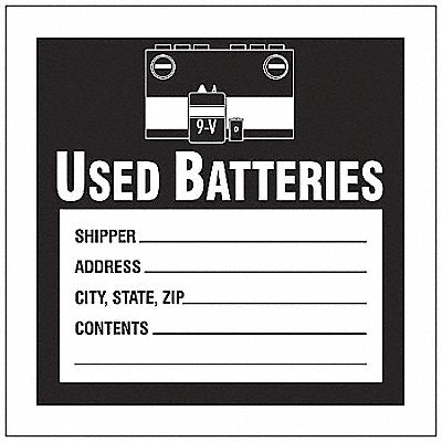 ACCUFORM MHZW30EVL DOT Handling Label Waste 6 W PK250