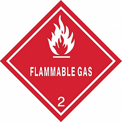 GRAINGER 8EYG2 DOT Container Label 4 Label W PK25
