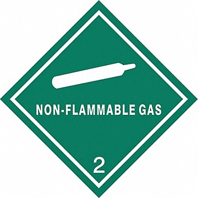 GRAINGER 8EYG6 DOT Container Label 4 Label W PK500