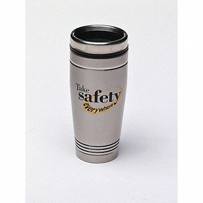 QUALITY RESOURCE GROUP 3771 Travel Mug Take Safety Everywhere 18 oz.