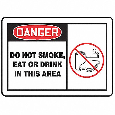 ACCUFORM LSMK002VSP Safety Label 3 1/2 inx5 in Vinyl PK5