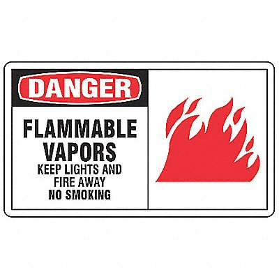 ACCUFORM LCHL005VSP Safety Label 3 1/2 inx5 in Vinyl PK5