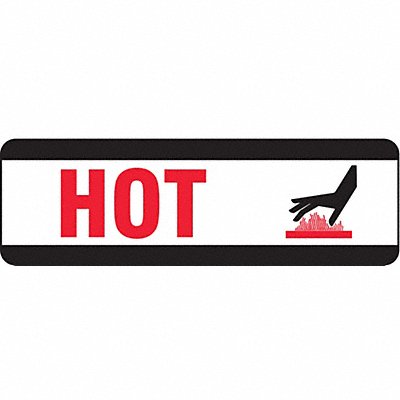 HARRIS INDUSTRIES LB132305 Label 7/8in x 2.875in Paper PK500