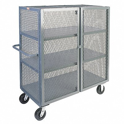 JAMCO VC448P600GP Mesh Security Cart 3000 lb 57x36x48