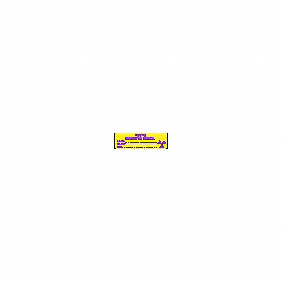 HARRIS LB541 Label 7/8in x 2.875in Paper PK500