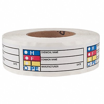 HARRIS LB131852 HMIG Label 1-1/2 in H 3-7/8 inW PK1000