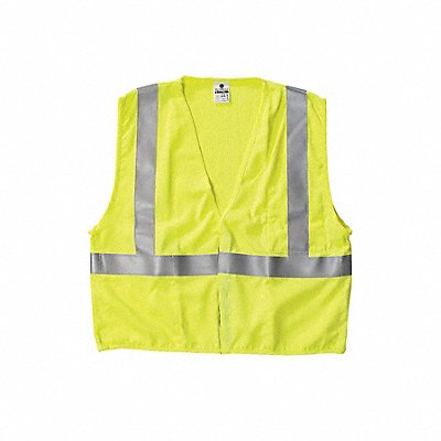 KISHIGO F3003X Flame Resist Vest Class 2 3XL Lime