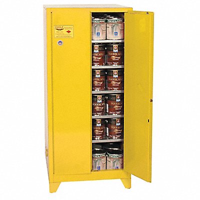 EAGLE YPI62XLEGS E5394 Paints and Inks Cabinet 96 gal Yellow