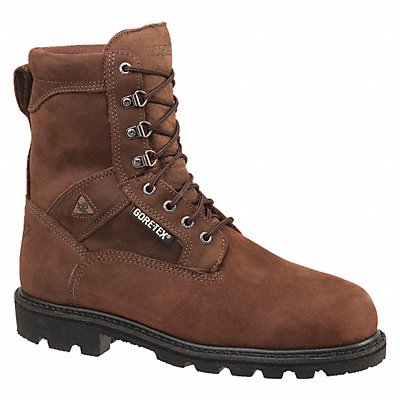 ROCKY FQ0006223 8-Inch Work Boot M 9 Brown PR