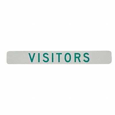 LYLE CS00320HA Visitor Parking Sign 2-1/2 x 20
