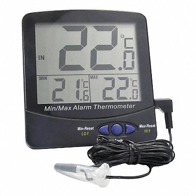 THERMCO ACC895BLK Digital Thermometer -58 to 158 Degree F
