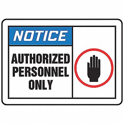 ACCUFORM LADM803VSP Safety Label 3 1/2 inx5 in Vinyl PK5