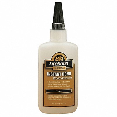 TITEBOND 6202 Instant Adhesive 4 oz Clear