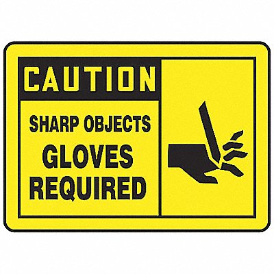 ACCUFORM LPPE621VSP Safety Label 3 1/2 inx5 in Vinyl PK5