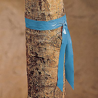 GRAINGER TF1B200 Flagging Tape Blue 300 ft L 1 in