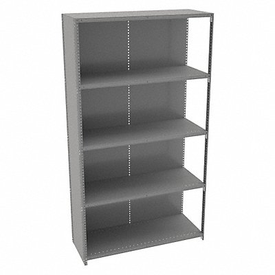 TENNSCO QCH54818AB Metal Shelving Cap 650 lb 18inx84inx48in