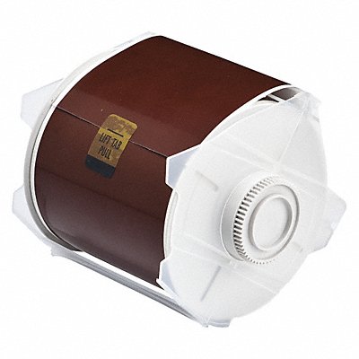 BRADY 76643 Tape Brown 100 ft L 4 in W