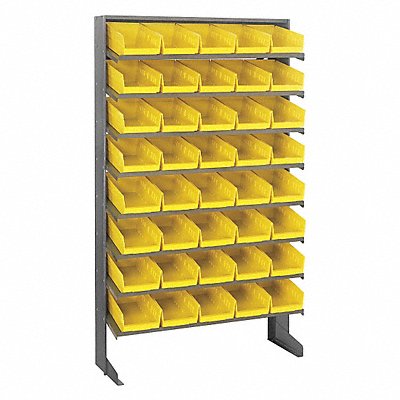 QUANTUM STORAGE SYSTEMS QPRS102YL E1546 Pick Rack 12inx60inx36in Yellow