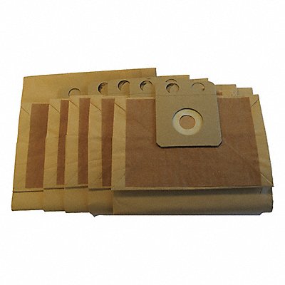 NILFISK 82367810 Vacuum Bag Paper 2-Ply Reusable PK5