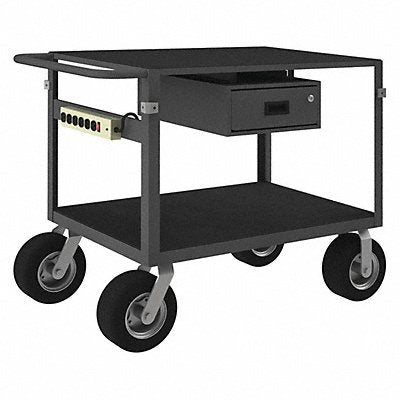 GRAINGER IC24481DRPS8SPN95 Instrument Cart 1 200 lb Steel
