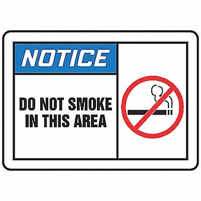 ACCUFORM LSMK803VSP Safety Label 3 1/2 inx5 in Vinyl PK5