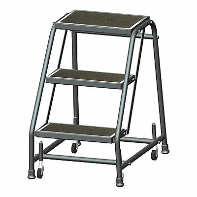 BALLYMORE 318RSU Rolling Ladder Steel 28-1/2 In.H