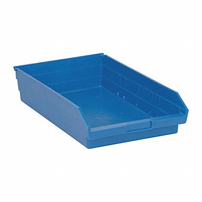 QUANTUM STORAGE SYSTEMS QSB110BL F0620 Shelf Bin Blue Polypropylene 4 in