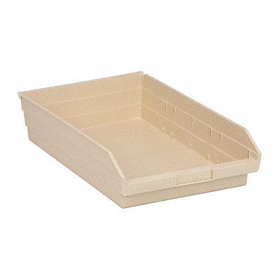 QUANTUM STORAGE SYSTEMS QSB110IV F0620 Shelf Bin Ivory Polypropylene 4 in
