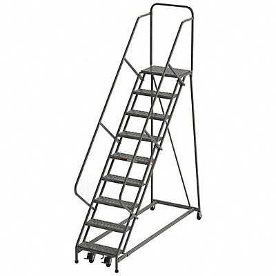 EGA Z059 Rollng Ladder Unassembled Handrail Platform 90 in H