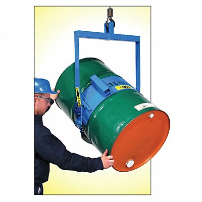 MORSE 85I Drum Carrier Blue Horizontal Steel