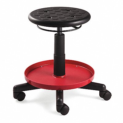 BEVCO V3081P Round Stool 5-Star Black 20 H