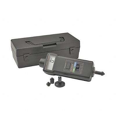 EXTECH 461895 Tachometer +/-0.05% RPM Acc LCD
