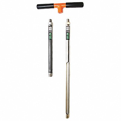 AMS 40190 Soil Probe 33 In Chrome Plated